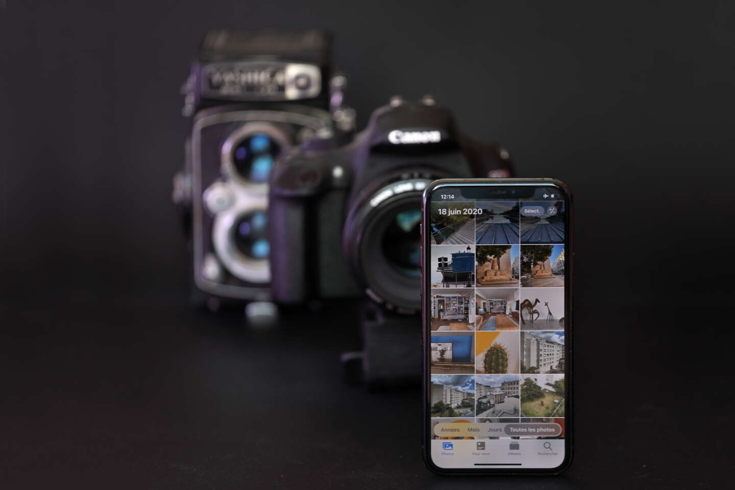 Image photographie instantanée mobile congo brazzaville